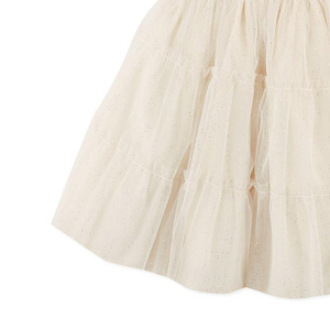 Юбка пышная Джинджерснэпс (Gingersnaps) "Поппи", мерцающая ваниль