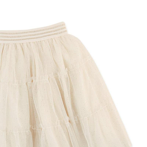 Юбка пышная Джинджерснэпс (Gingersnaps) "Поппи", мерцающая ваниль