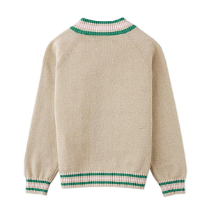 Кофта на молнии вязаная Джинджерснэпс (Gingersnaps) "Зельда", тростниковый сахар