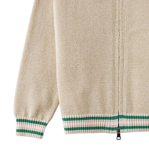 Кофта на молнии вязаная Джинджерснэпс (Gingersnaps) "Зельда", тростниковый сахар