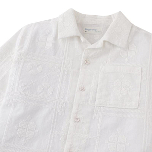 Рубашка с коротким рукавом Джинджерснэпс (Gingersnaps) "Тимоти", белая