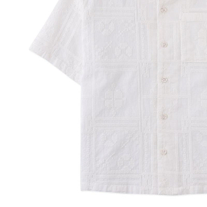 Рубашка с коротким рукавом Джинджерснэпс (Gingersnaps) "Тимоти", белая