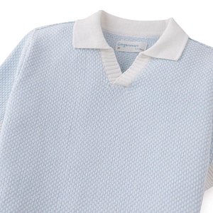 Футболка-поло Джинджерснэпс (Gingersnaps) "Люциус", небесно-голубая
