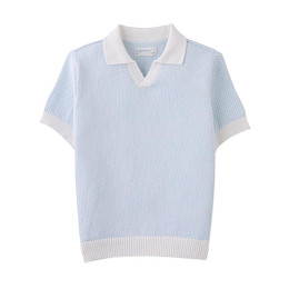 Футболка-поло Джинджерснэпс (Gingersnaps) "Люциус", небесно-голубая