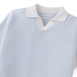 Футболка-поло Джинджерснэпс (Gingersnaps) "Люциус", небесно-голубая