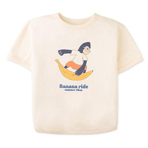 Футболка из джерси Джинджерснэпс (Gingersnaps) "Чалис", ванильная