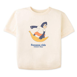 Футболка из джерси Джинджерснэпс (Gingersnaps) "Чалис", ванильная