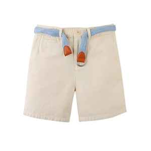 Шорты из канваса с поясом Джинджерснэпс (Gingersnaps) "Блэйн", ванильные
