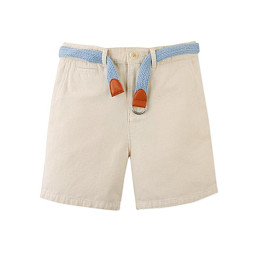 Шорты из канваса с поясом Джинджерснэпс (Gingersnaps) "Блэйн", ванильные