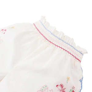 Шорты для малышей с вышивкой Джинджерснэпс (Gingersnaps) "Джису", бабочки