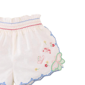 Шорты для малышей с вышивкой Джинджерснэпс (Gingersnaps) "Джису", бабочки