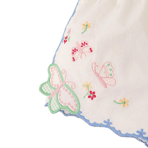 Шорты для малышей с вышивкой Джинджерснэпс (Gingersnaps) "Джису", бабочки