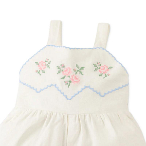 Полукомбинезон для малышей Джинджерснэпс (Gingersnaps) "Дженни", снежные розы