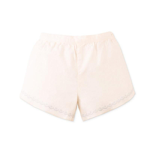 Топ и шорты для малышей Джинджерснэпс (Gingersnaps) "Шарпей", ванильный