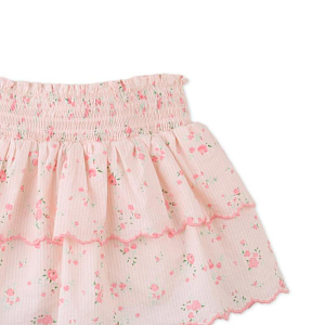 Юбка для малышей с воланами Джинджерснэпс (Gingersnaps) "Би", воздушно-розовая