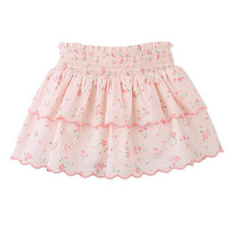 Юбка для малышей с воланами Джинджерснэпс (Gingersnaps) "Би", воздушно-розовая
