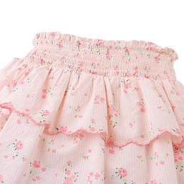 Юбка для малышей с воланами Джинджерснэпс (Gingersnaps) "Би", воздушно-розовая