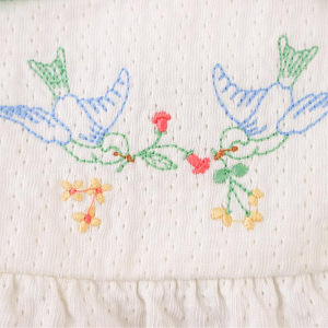 Сарафан для малышей с вышивкой Джинджерснэпс (Gingersnaps) "Авиана", весенняя свежесть