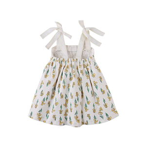 Сарафан для малышей из джерси Джинджерснэпс (Gingersnaps) "Сьюзи", желтые ирисы