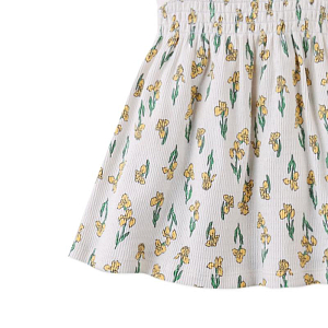 Сарафан для малышей из джерси Джинджерснэпс (Gingersnaps) "Сьюзи", желтые ирисы