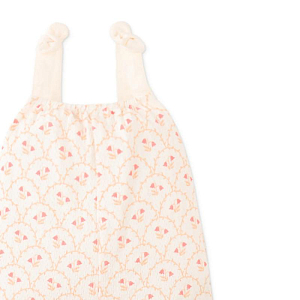 Полукомбинезон для малышей Джинджерснэпс (Gingersnaps) "Рамона", розовые колокольчики