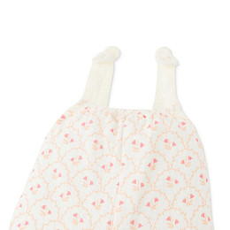 Полукомбинезон для малышей Джинджерснэпс (Gingersnaps) "Рамона", розовые колокольчики