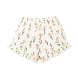 Топ с шортами для малышей Джинджерснэпс (Gingersnaps) "Энди", желтые ирисы