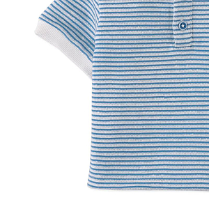 Футболка-поло для малышей Джинджерснэпс (Gingersnaps) "Кирк", голубые волны