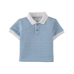 Футболка-поло для малышей Джинджерснэпс (Gingersnaps) "Кирк", голубые волны