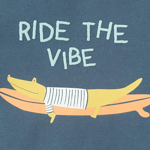 Футболка для малышей Джинджерснэпс (Gingersnaps) "Чалис", голубой туман