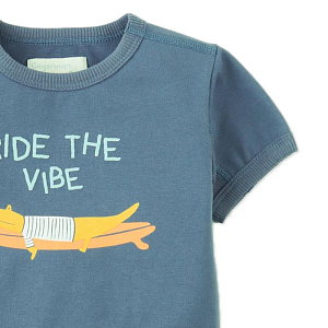 Футболка для малышей Джинджерснэпс (Gingersnaps) "Чалис", голубой туман