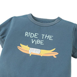 Футболка для малышей Джинджерснэпс (Gingersnaps) "Чалис", голубой туман