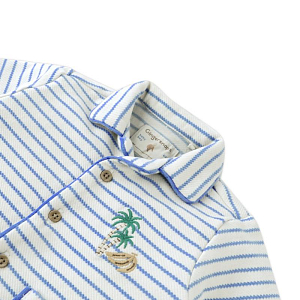 Рубашка для малышей из джерси Джинджерснэпс (Gingersnaps) "Бэн", морской курорт