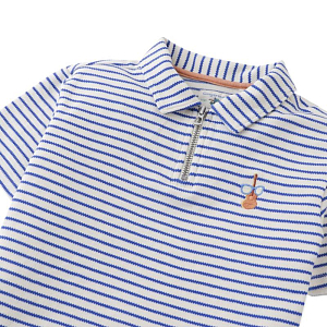 Футболка-поло Джинджерснэпс (Gingersnaps) "Бруно", голубые волны