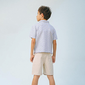 Футболка-поло Джинджерснэпс (Gingersnaps) "Бруно", голубые волны