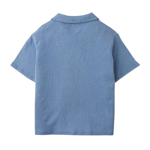 Рубашка с коротким рукавом Джинджерснэпс (Gingersnaps) "Томми", голубой туман