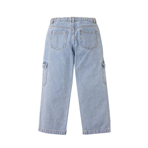 Брюки карго джинсовые Джинджерснэпс (Gingersnaps) "Прим", голубые