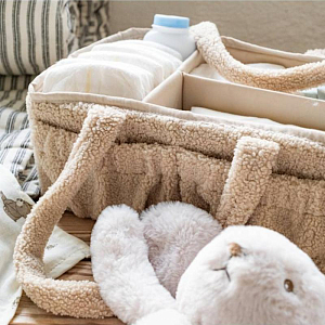 Органайзер для хранения меховой Зэтс Майн (That's Mine) "Люми", бежевый