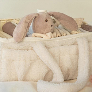 Органайзер для хранения меховой Зэтс Майн (That's Mine) "Люми", топленое молоко