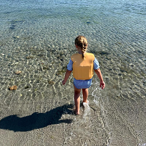 Жилет для плавания Vanilla Copenhagen "Янтарь", ярко-желтый