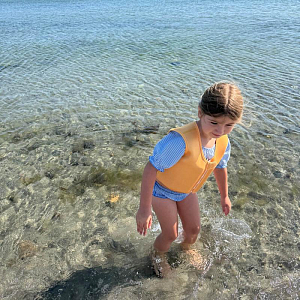 Жилет для плавания Vanilla Copenhagen "Янтарь", ярко-желтый