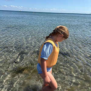 Жилет для плавания Vanilla Copenhagen "Янтарь", ярко-желтый