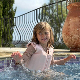 Жилет для плавания Vanilla Copenhagen "Английская Роза", розовый