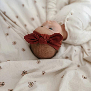 Повязки на голову Mrs. Ertha "Lovely Roots", 2 шт, танец сердец