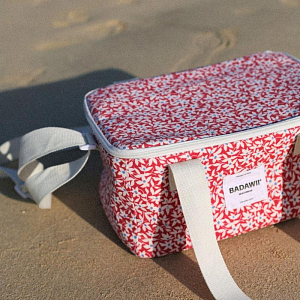 Термосумка Бадавии Бичвеа (Badawii Beachwear), россыпь цветов, 12 л
