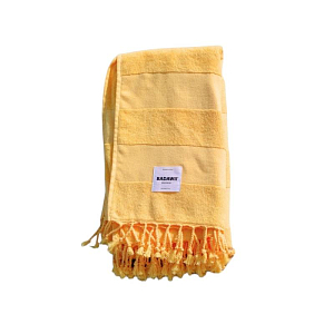 Полотенце пляжное Бадавии Бичвеа (Badawii Beachwear), желтое, 160 х 90 см