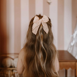 Бант-заколка Mrs. Ertha, румяный горошек