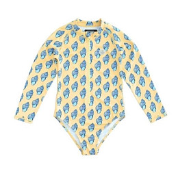 Купальник с длинным рукавом Бадавии Бичвеа (Badawii Beachwear), солнечные ракушки