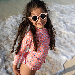 Купальник с длинным рукавом раздельный Бадавии Бичвеа (Badawii Beachwear), мозаика