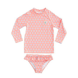 Купальник с длинным рукавом раздельный Бадавии Бичвеа (Badawii Beachwear), мозаика